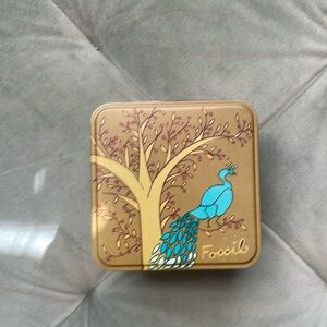 Fossil tin watch gift box